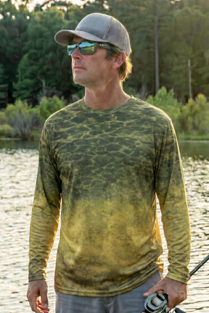 Performance Fishing Long Sleeve - Stillwater Frog Bass - TBT141