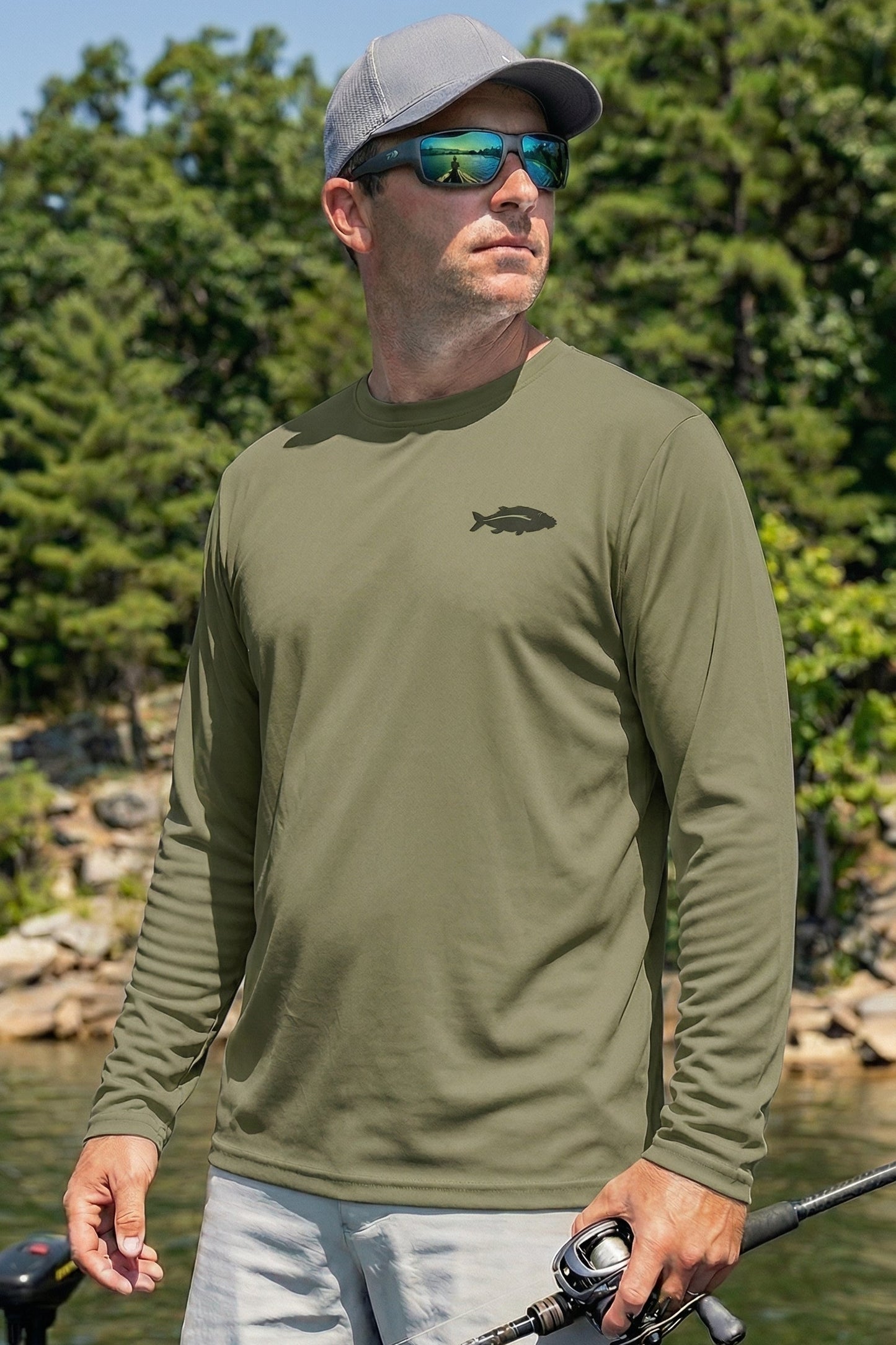 Performance Fishing Long Sleeve - River Bottom Catfish - TBT38