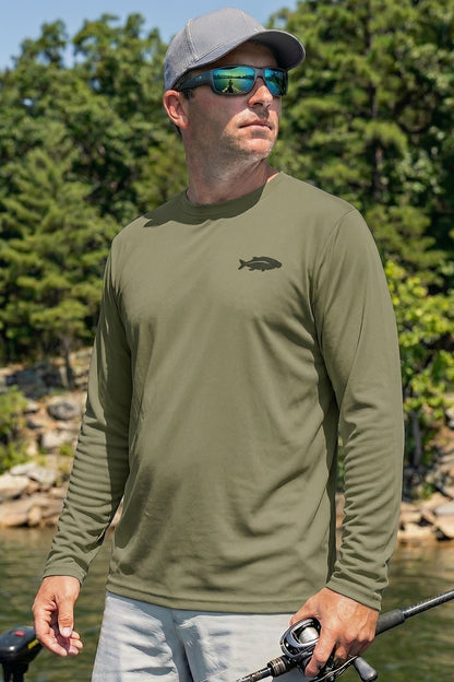 Performance Fishing Long Sleeve - River Bottom Catfish - TBT38