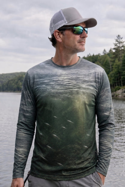 Performance Fishing Long Sleeve - Foggy Aluminum Morning - RW05