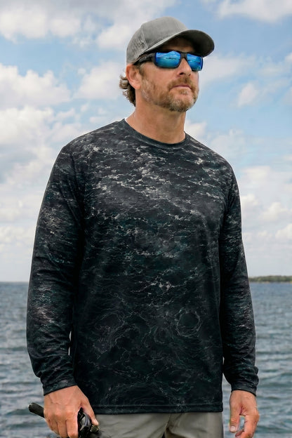 Performance Fishing Long Sleeve - Storm Wave Musky - TBT115