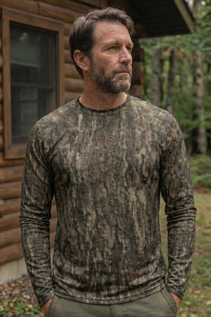 Performance Hunting Long Sleeve - Timber Whitetail - AOD02