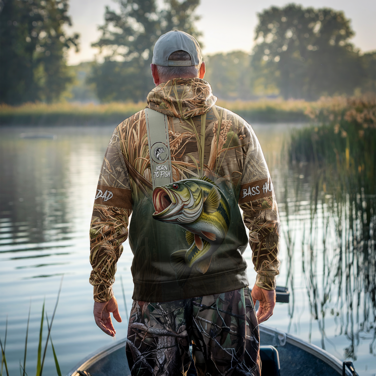 Bass Assassin Personalized Zip Hoodie