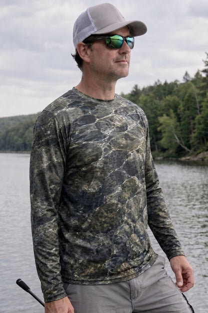Performance Fishing Long Sleeve - River Trout Strike - TBT110