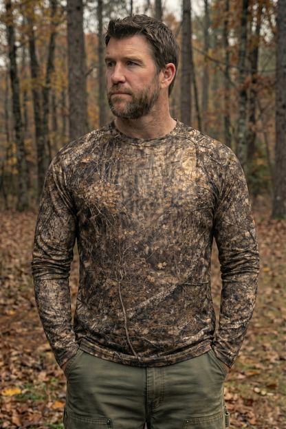 Performance Hunting Long Sleeve - Timberline Whitetail - DOB01