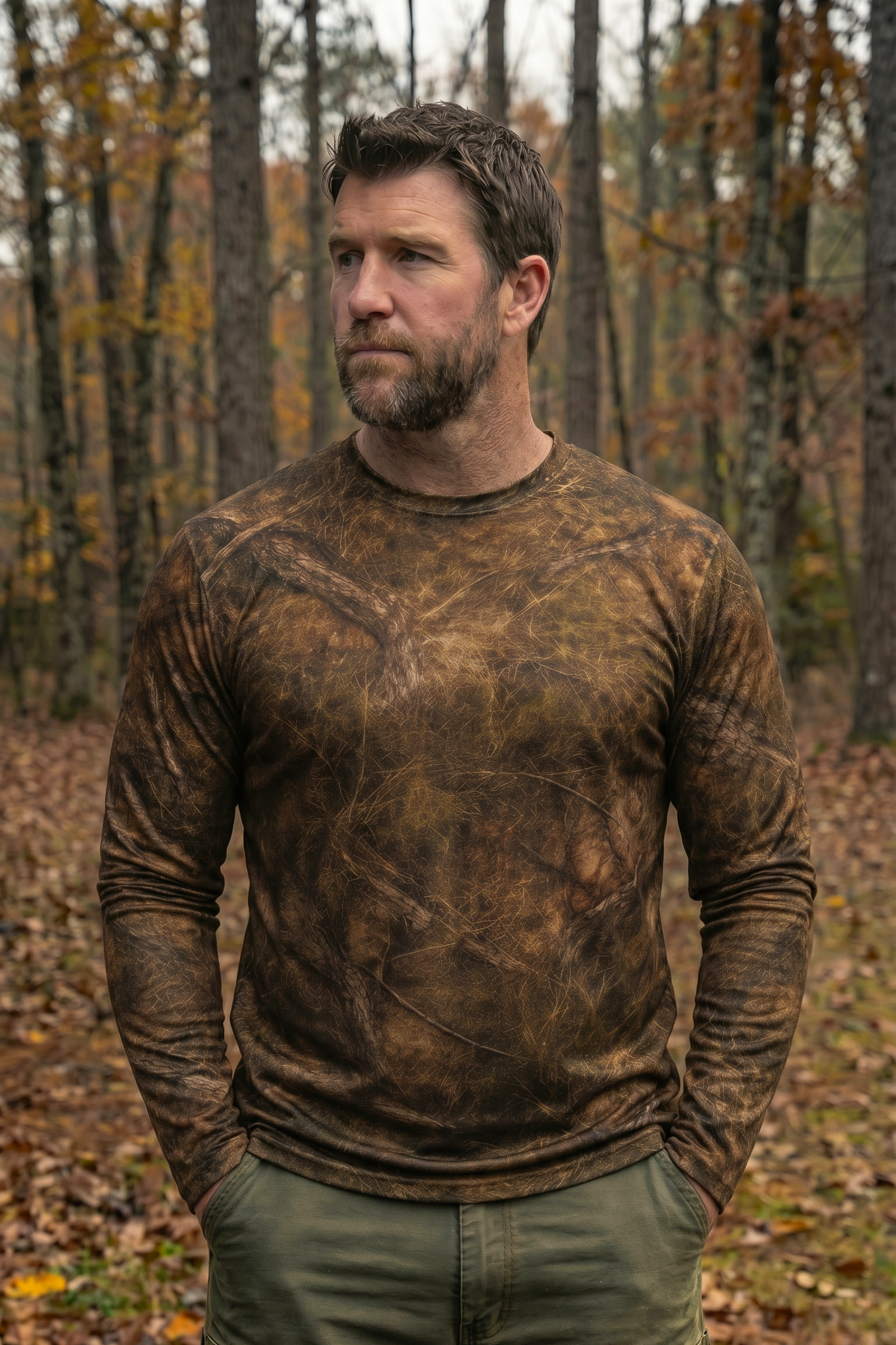 Performance Hunting Long Sleeve - Golden Timber Tom - SRT19