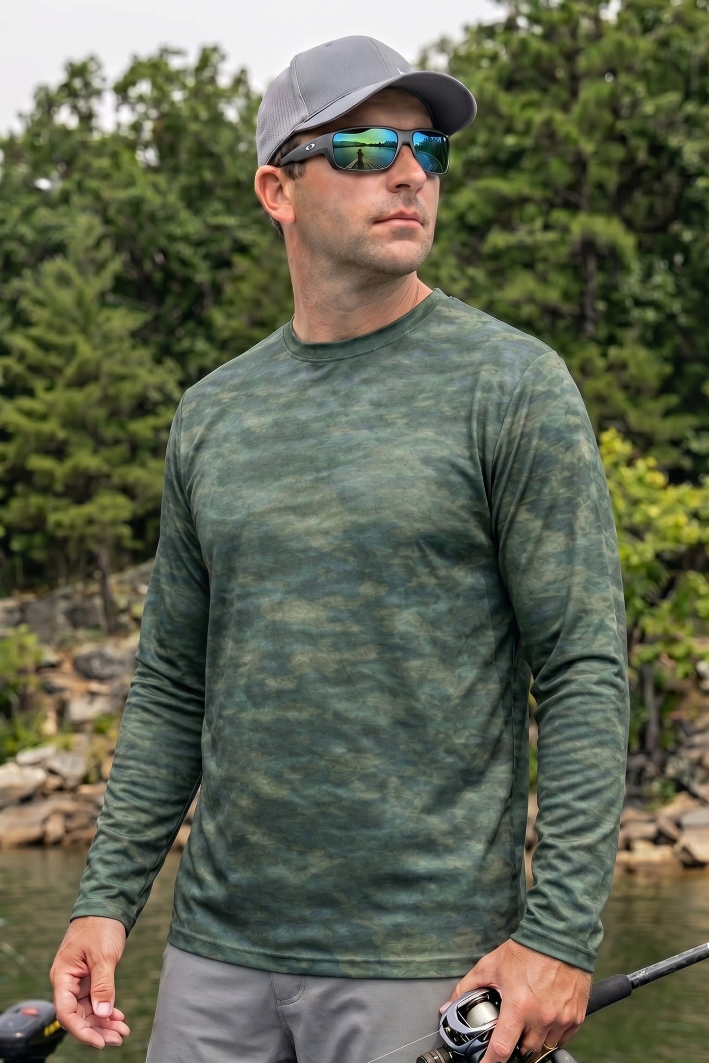 Performance Fishing Long Sleeve - Backwater Pike Ambush - TBT62
