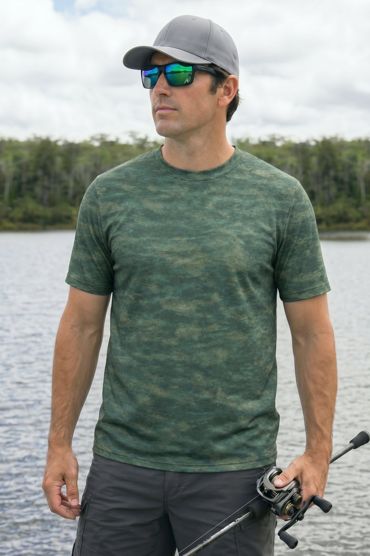 Pro Fishing Short Sleeve - Backwater Pike Ambush - AOF18