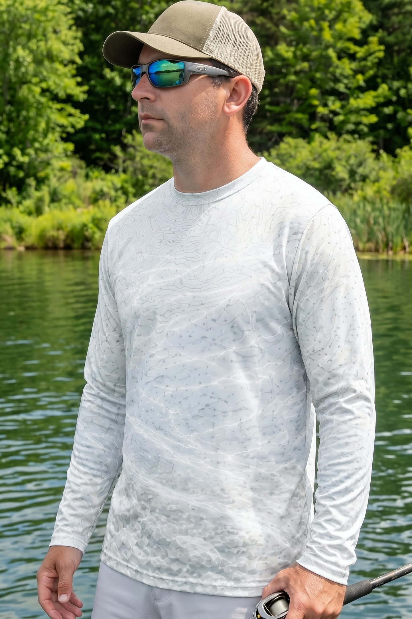Performance Fishing Long Sleeve - Whitefish Shelf Morning - AOF08