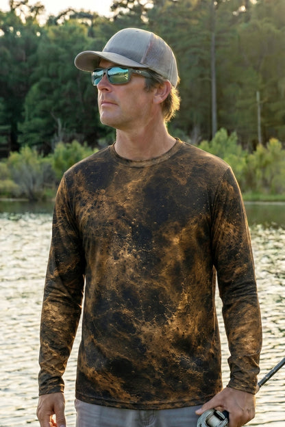 Performance Fishing Long Sleeve - Mud Explosion - RFC03