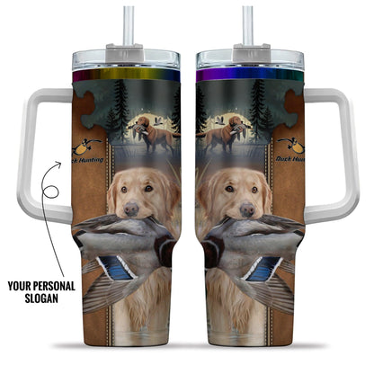 Personalized Duck Hunting Adventure Tumbler - The Deerly