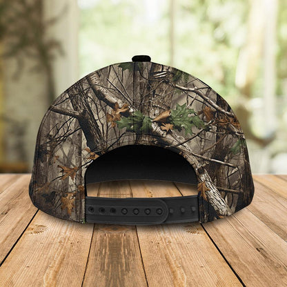 Premium Camo Hat - My Favorite Hunter Calls Me Wife - The Deerly