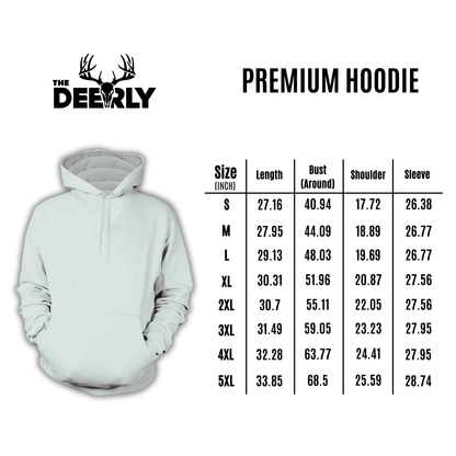 Born to Hunt: Majestic Moose Hoodie Personalized - The Deerly