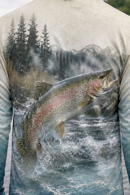 Performance Hunting Long Sleeve - Misty Rapids Trout - TBT146