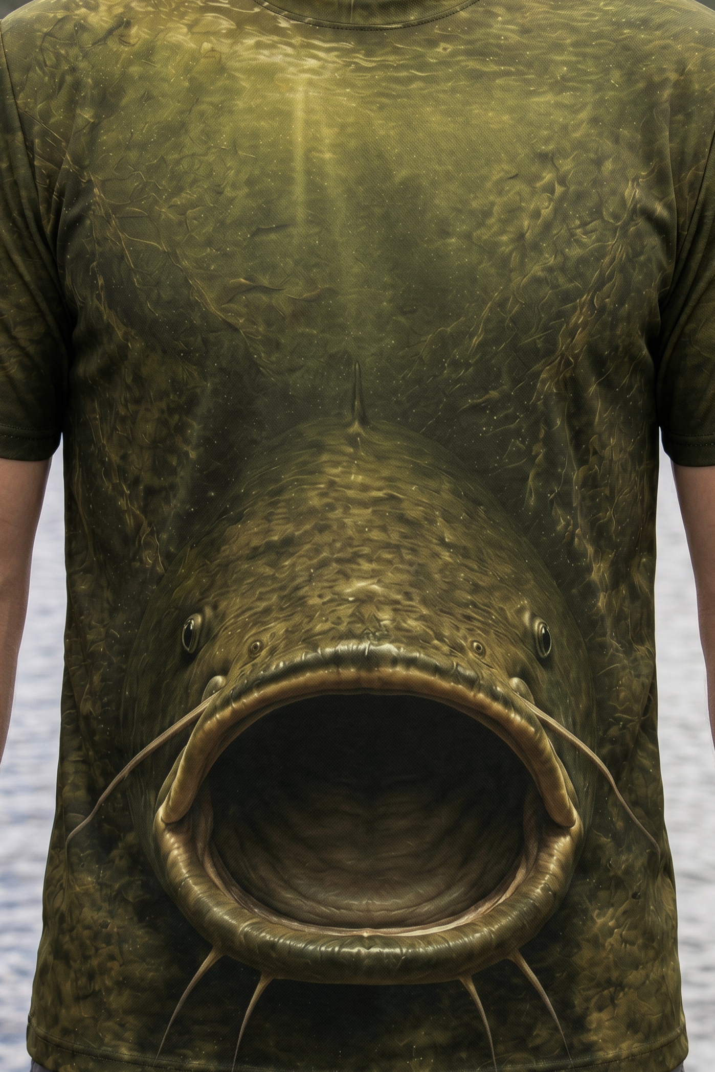 Pro Fishing Short Sleeve - Mudjaw Front Strike - AOS42