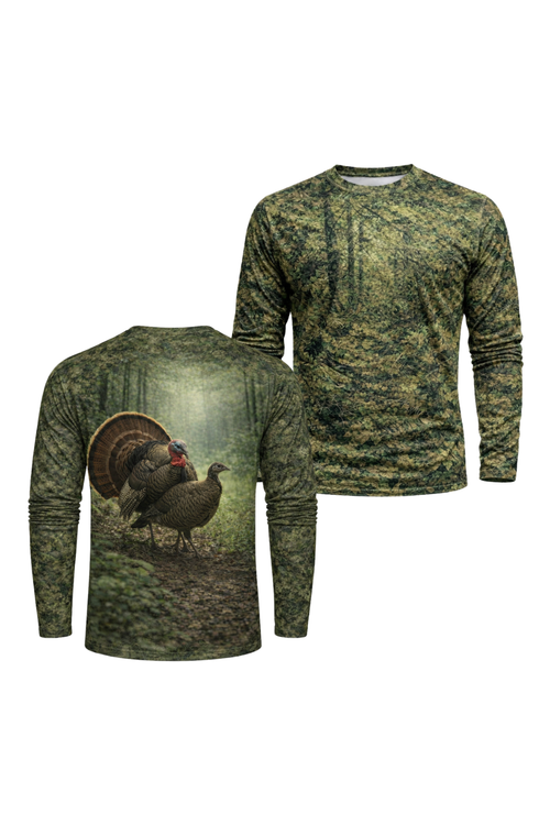 Performance Hunting Long Sleeve - Timber Courtship Pair - SRT08