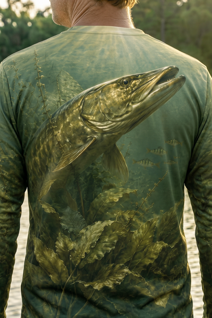 Performance Fishing Long Sleeve - Weedline Musky - AOF07