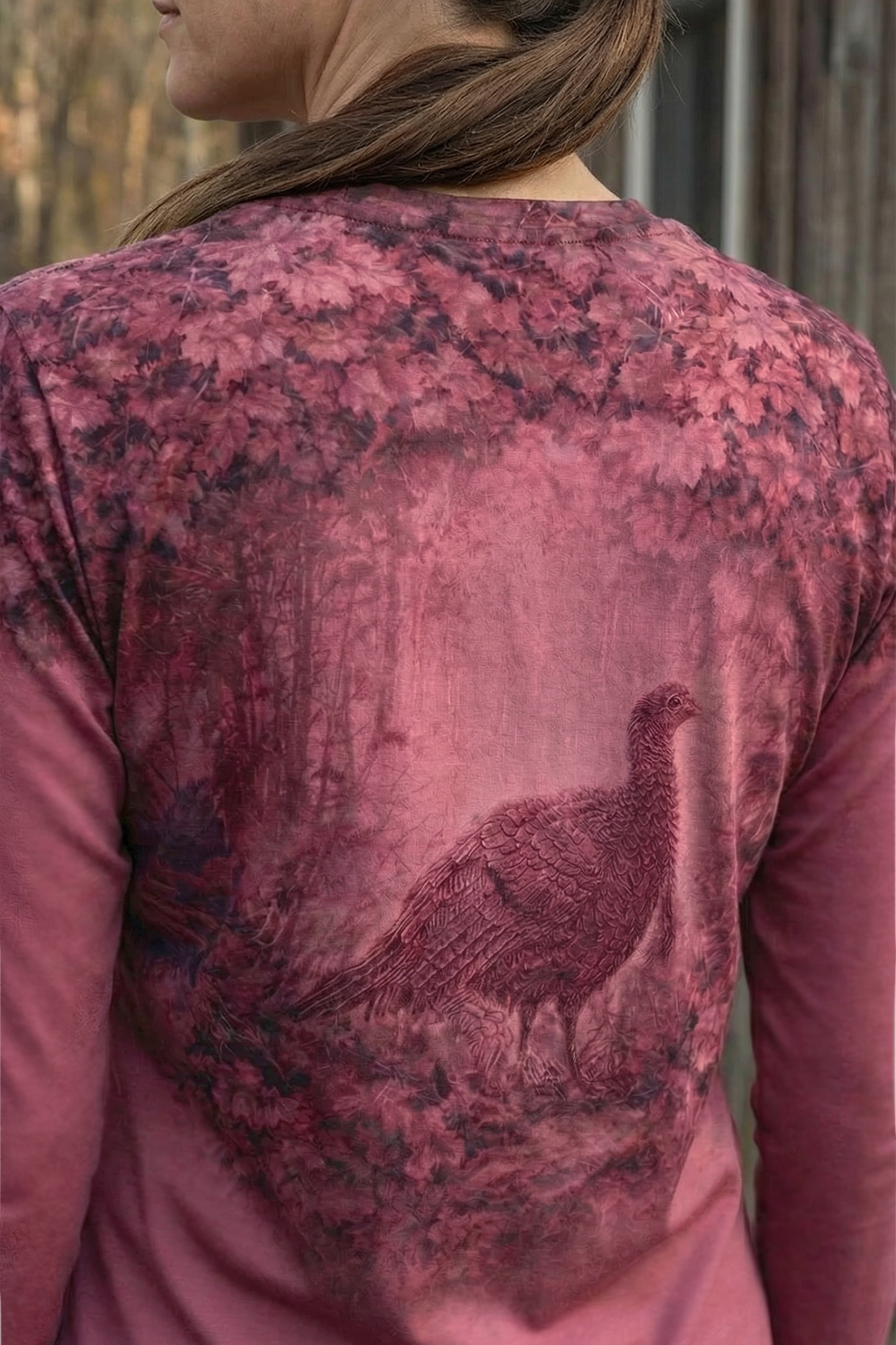 Performance Hunting Long Sleeve - Rose Mist Timber Turkey - TBT11