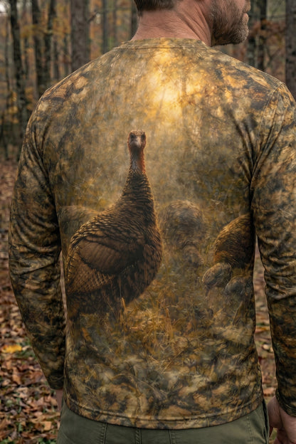 Performance Hunting Long Sleeve - Golden Gobble Watch - SRT18