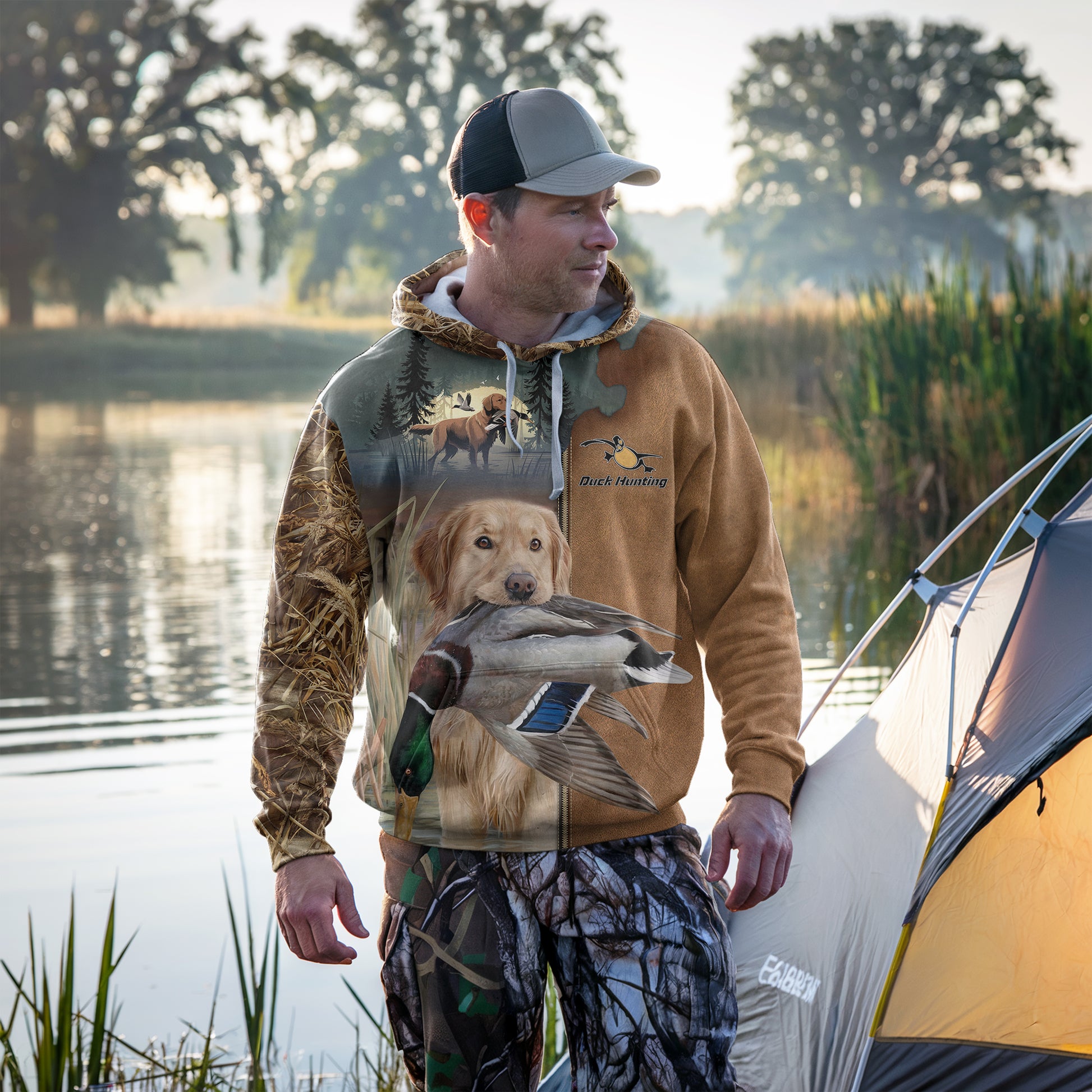 Retriever's Triumph Hoodie - Duck Hunting Collection - The Deerly