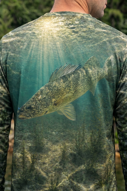 Performance Fishing Long Sleeve - Stillwater Walleye - TBT73