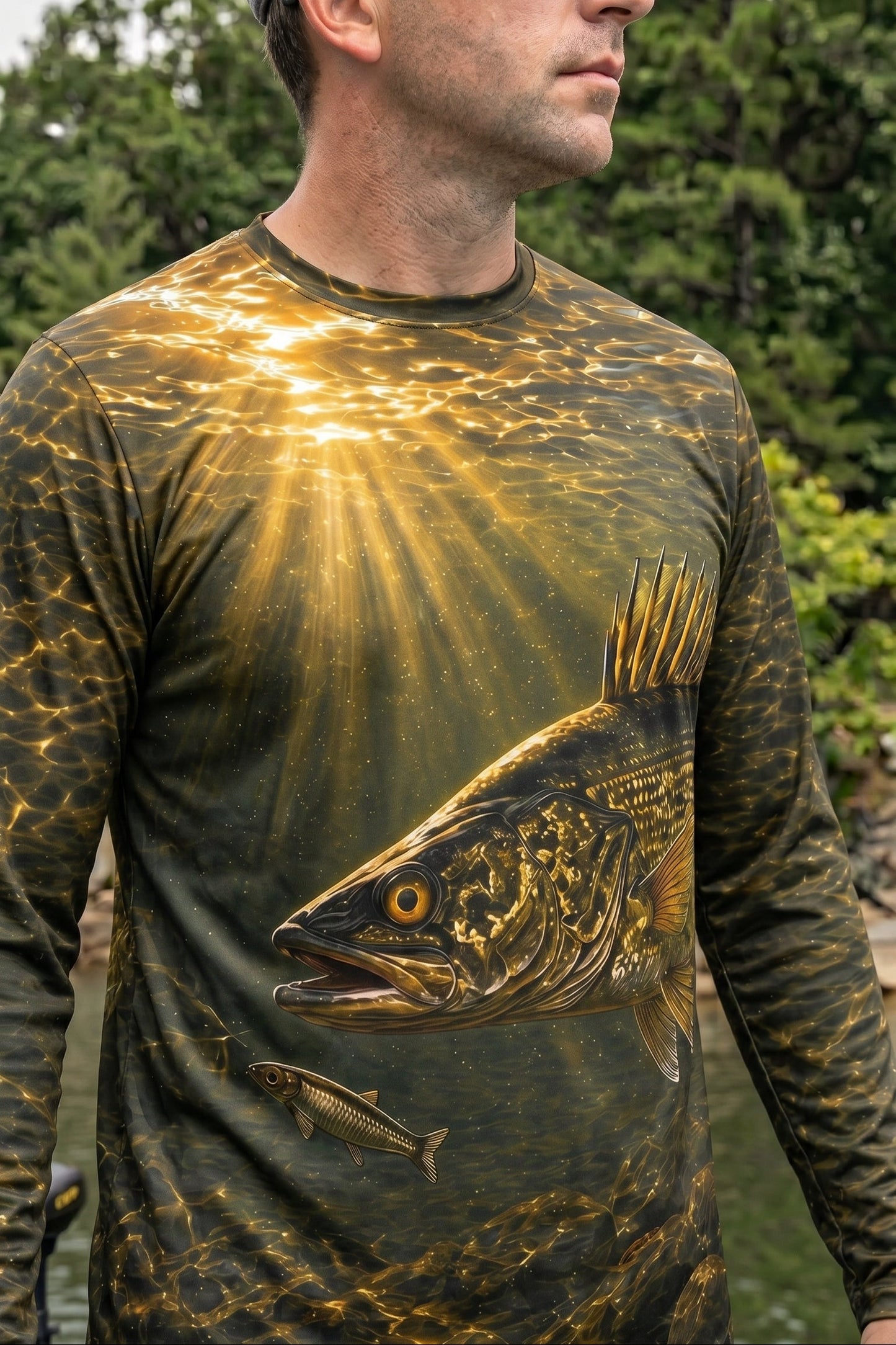 Performance Fishing Long Sleeve - Hardrock Walleye Hunt - TBT65
