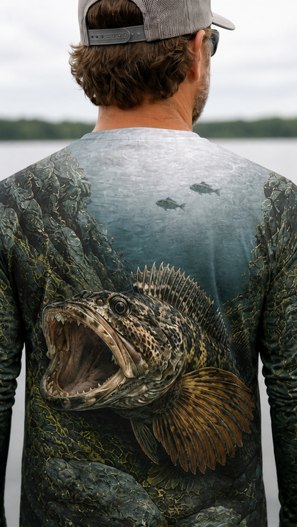 Performance Fishing Long Sleeve - Lingcod  - AOF205