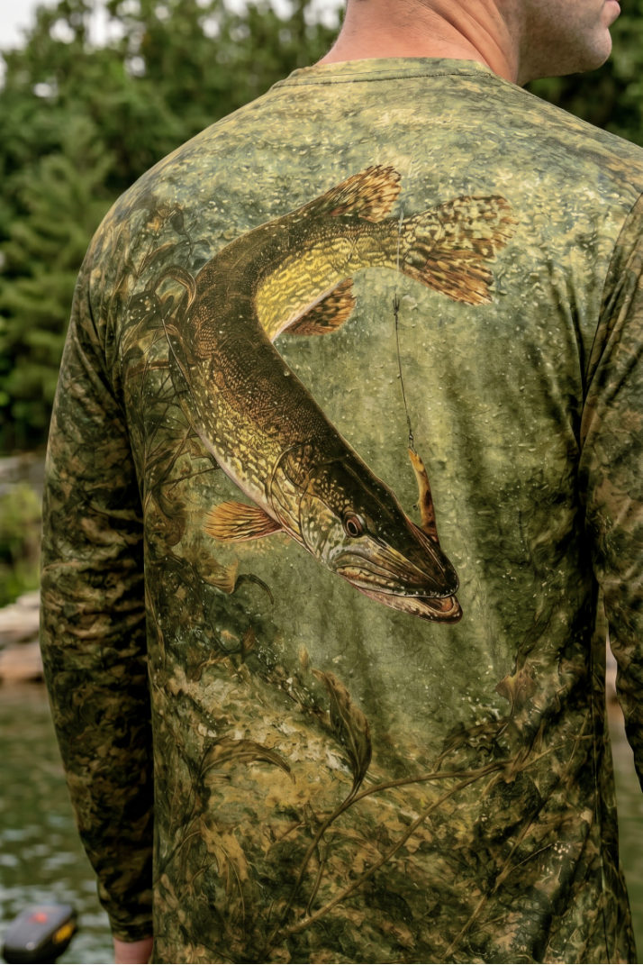 Performance Fishing Long Sleeve - Hardwater Pike Haul - TBT63