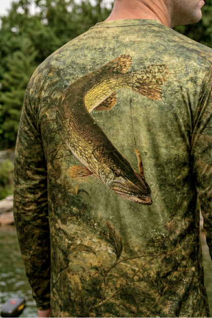 Performance Fishing Long Sleeve - Hardwater Pike Haul - TBT63