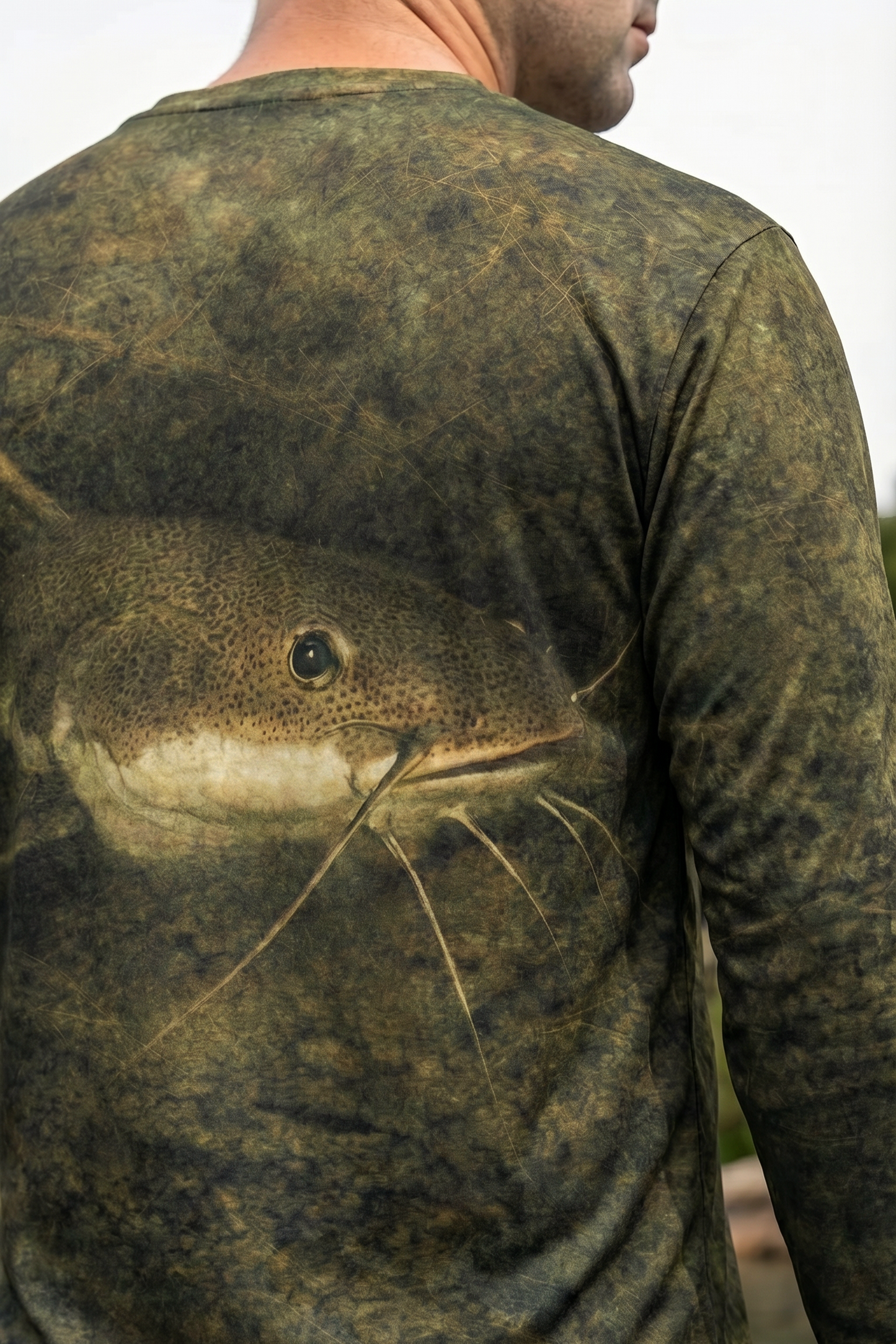 Performance Fishing Long Sleeve - River Moss Catfish - TBT40