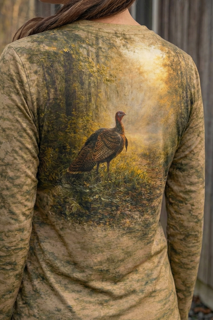 Performance Hunting Long Sleeve - First Light Turkey Strut - TBT15