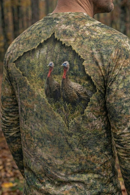 Performance Hunting Long Sleeve - Woodland Turkey - WG1T