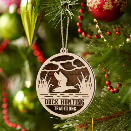 Duck Hunting Traditions Ornament - Gift for Hunters