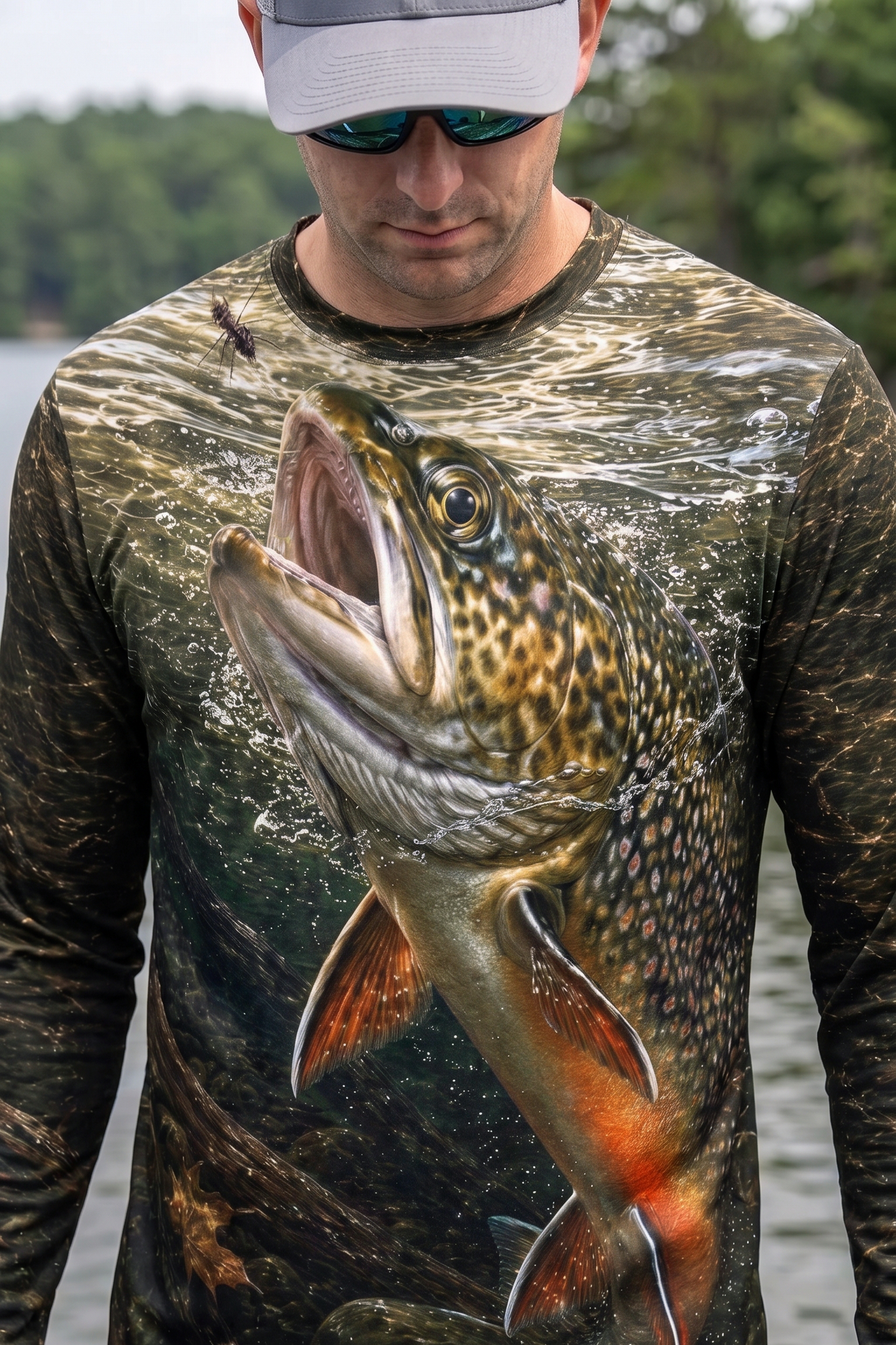 Performance Fishing Long Sleeve - River Timber Brookie - TBT281