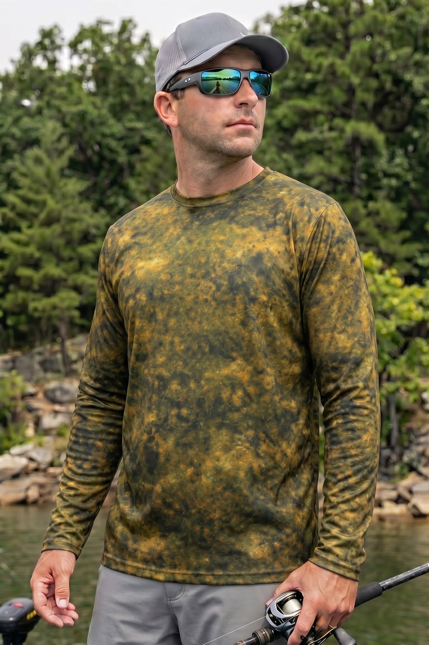 Performance Fishing Long Sleeve - Sunlit Timber Crappie - TBT52