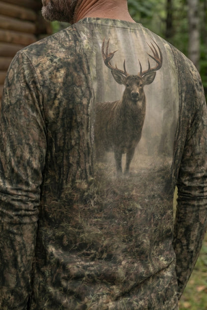Performance Hunting Long Sleeve - Timber Whitetail - AOD02