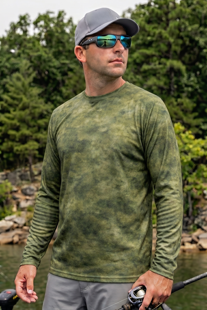 Performance Fishing Long Sleeve - Marsh Bluegill Strike - TBT50