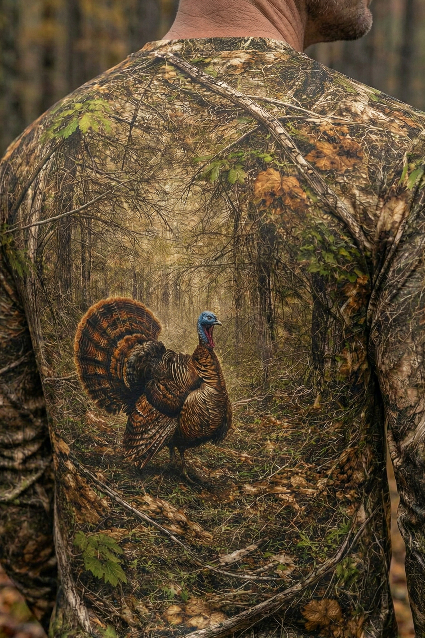 Performance Hunting Long Sleeve - Oak Forest Turkey - OF2G