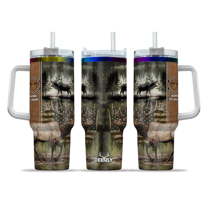 Elk Wilderness 40oz Tumbler - The Deerly