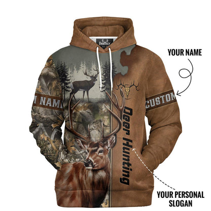 Deer Hunt Master Hoodie Personalized - The Deerly