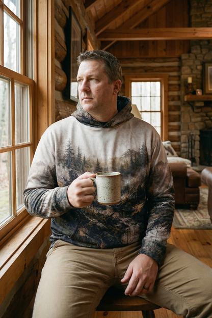 Hunter Fleece Hoodie - Wilderness Moose Creek – M45H