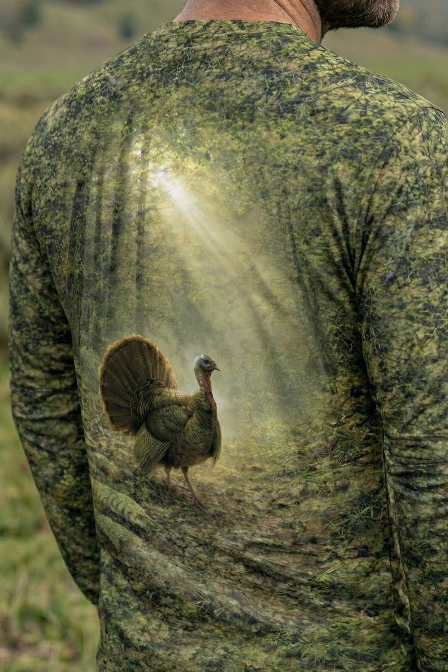 Performance Hunting Long Sleeve - Emerald Light Strut - SRT07