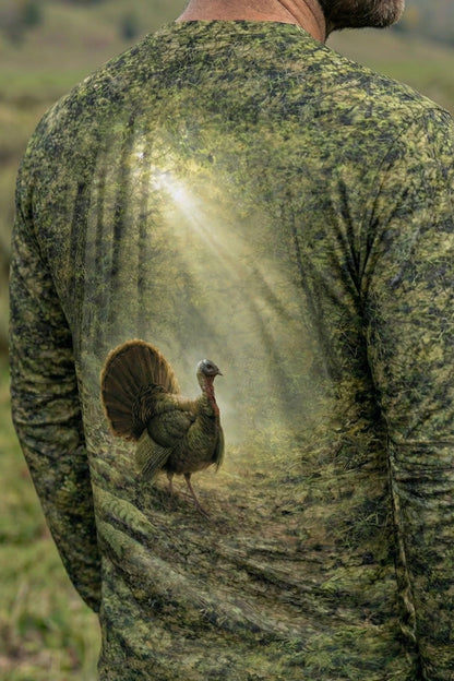 Performance Hunting Long Sleeve - Emerald Light Strut - SRT07