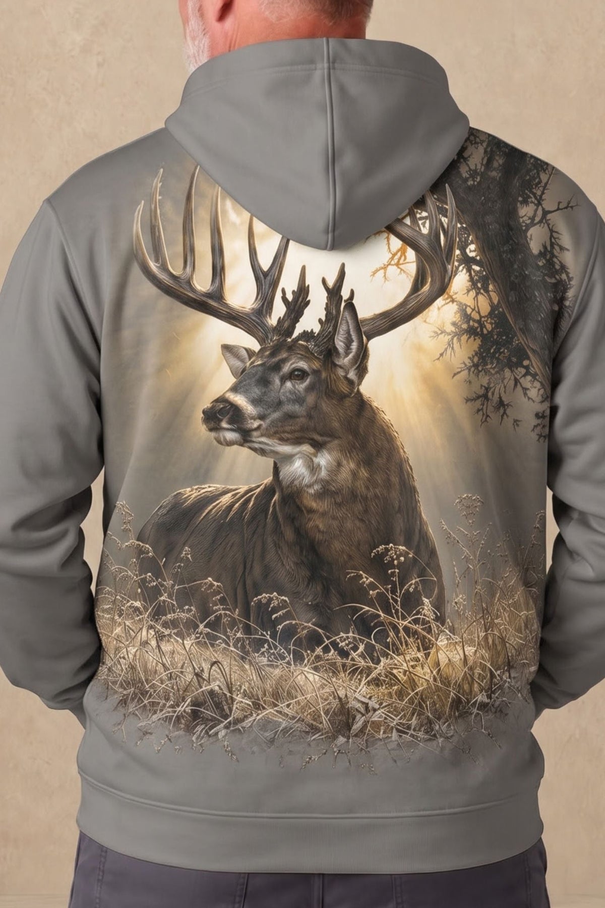 Performance Fleece-Lined Hoodie – Foggy Ridge Whitetail Monarch
