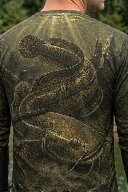 Performance Fishing Long Sleeve - Swamp Mud Catfish - TBT67