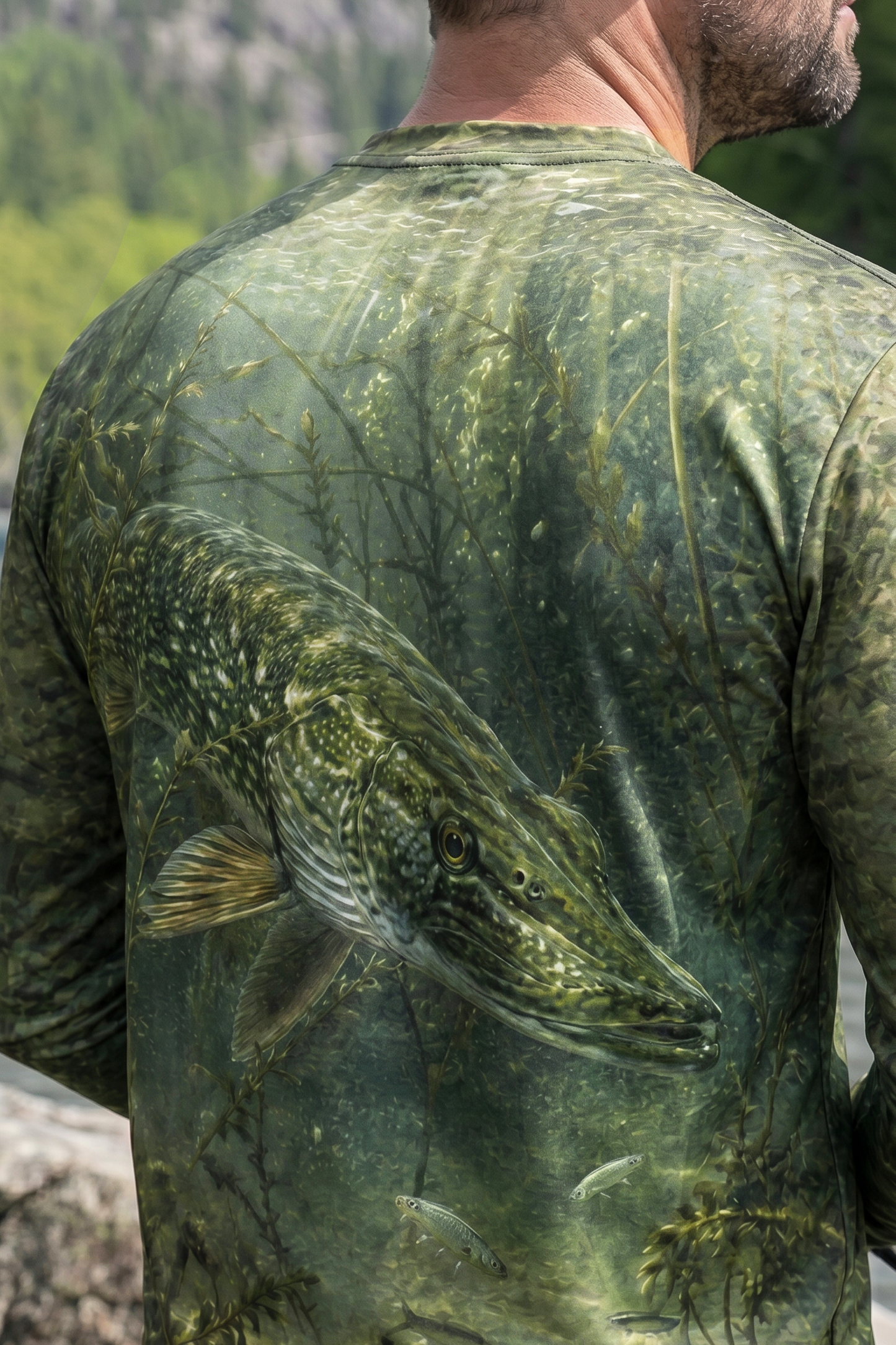 Performance Fishing Long Sleeve - Northern Pike V - AOF01