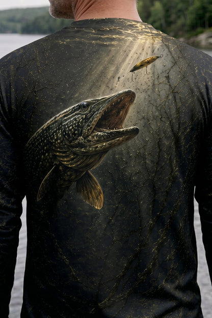 Performance Fishing Long Sleeve - River Pike Strike - TBT92