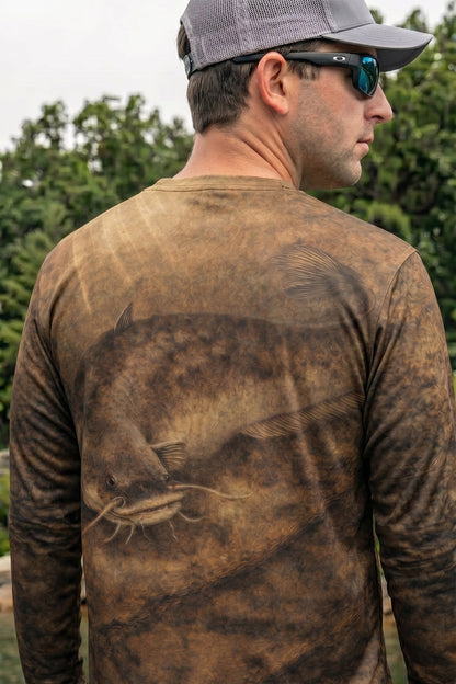 Performance Fishing Long Sleeve - Rusty Bottom Catfish - TBT61