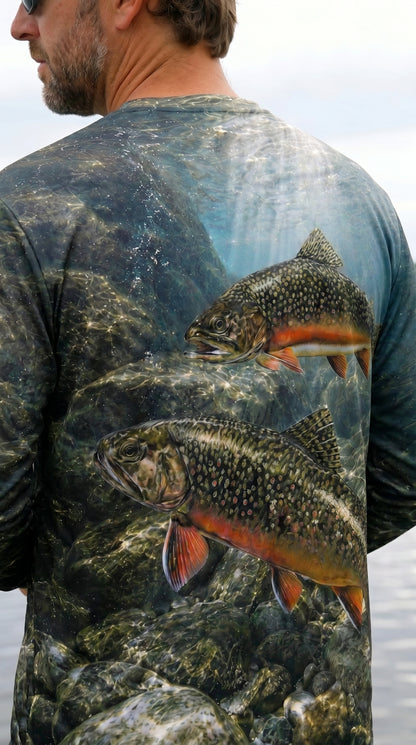 Performance Fishing Long Sleeve - Twin Brook Trout Run - RT19