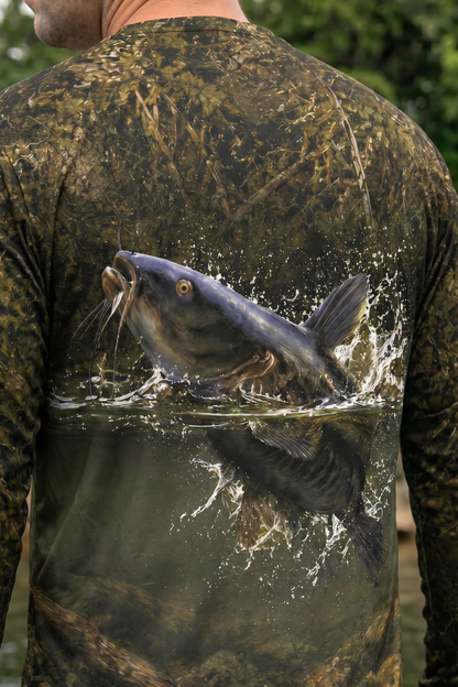 Performance Fishing Long Sleeve - River Mud Catfish - TBT91